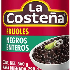 Frijoles Negros Enteros la Costeña 560gr