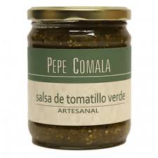 Salsa de tomatillo verde Pepe Comala 465gr