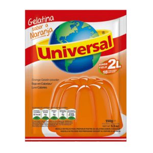 Gelatina universal naranja